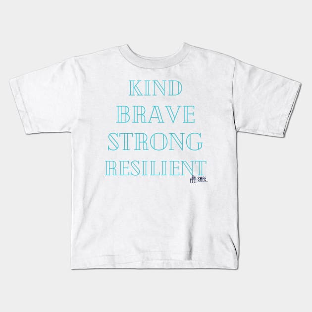 My Strengths Kids T-Shirt by safecommunities